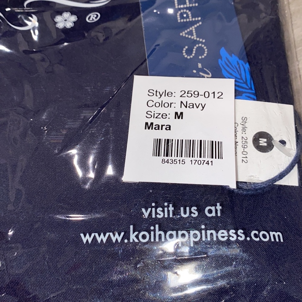 Koi Sapphire Mara Scrub Top - Picture 4 of 6